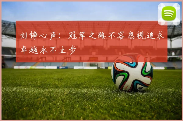 刘铮心声：冠军之路不容忽视追求卓越永不止步